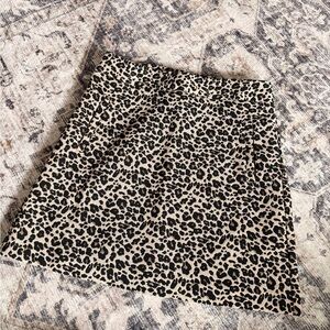 LOFT Leopard Print Women's Skirt Size 6